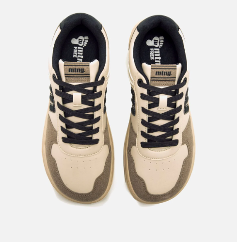 Free Hombre Aria Miami White/Gris Vegano - Mustang