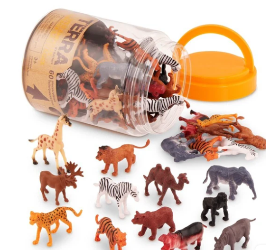 Bote 60 Animales Salvajes - Terra
