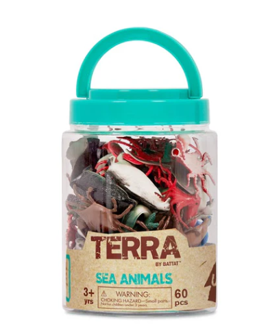 Bote 60 Animales Marinos - Terra