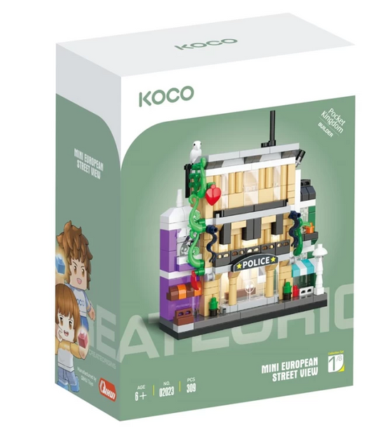 Comisaría De Policía 309 Piezas - Koco