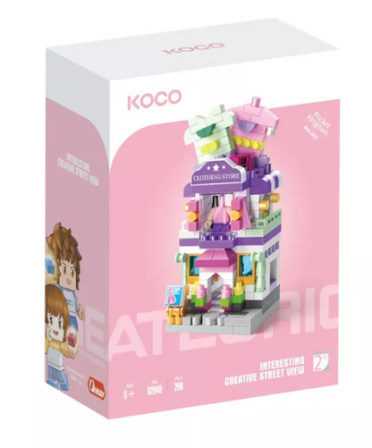Tienda de Ropa 298 Piezas - Koco
