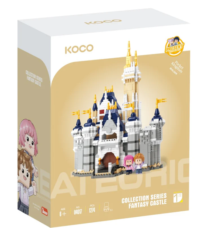 Castillo Mágico 1132 Piezas - Koco