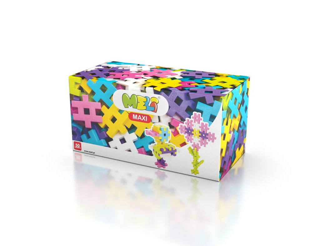 Maxi 50 Piezas Pastel - Meli