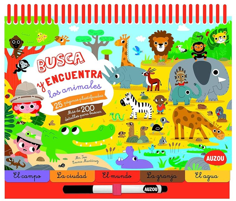 Busca Y Encuentra Para Los Animales - Auzou
