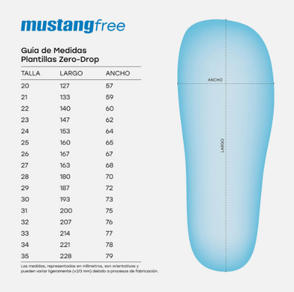 Free Usain Navy Loneta Junior - Mustang