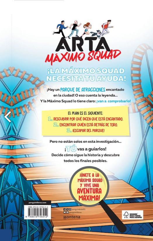 ARTA MAXIMO SQUAD 3 MISTERIO EN EL MALDITO PARQUE DE ATRACC - Game