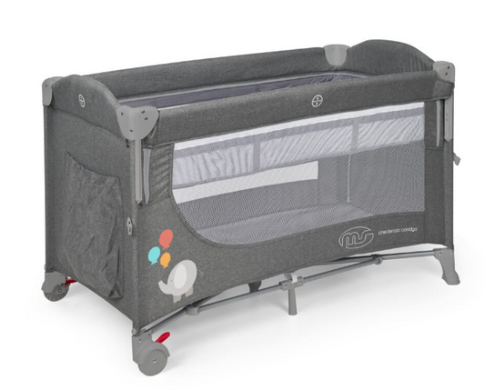 Cuna Viaje Colecho Ennis Gris - MS
