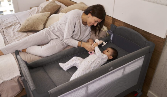 Cuna Viaje Colecho Ennis Gris - MS