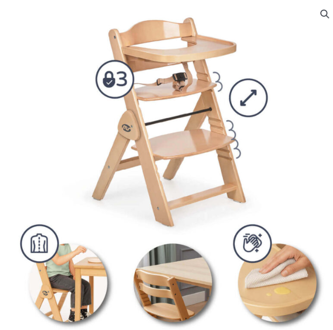 Trona Full Plus Madera/Gris - MS