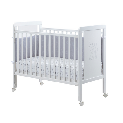 Cuna Bari Blanca Napoli 120×60 - Ikid
