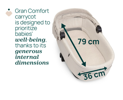 Bellagio 2.0 Duo Capazo Gran Comfort (Capazo & silla) - Chicco