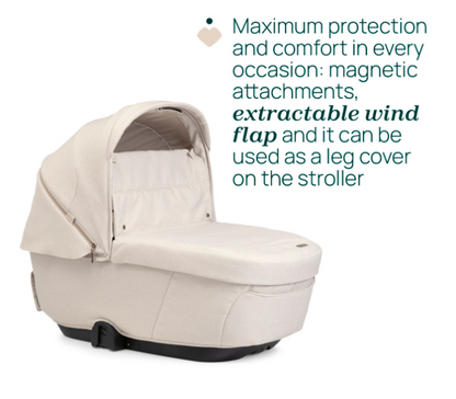 Bellagio 2.0 Duo Capazo Gran Comfort (Capazo & silla) - Chicco