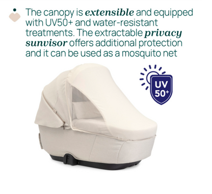 Bellagio 2.0 Duo Capazo Gran Comfort (Capazo & silla) - Chicco