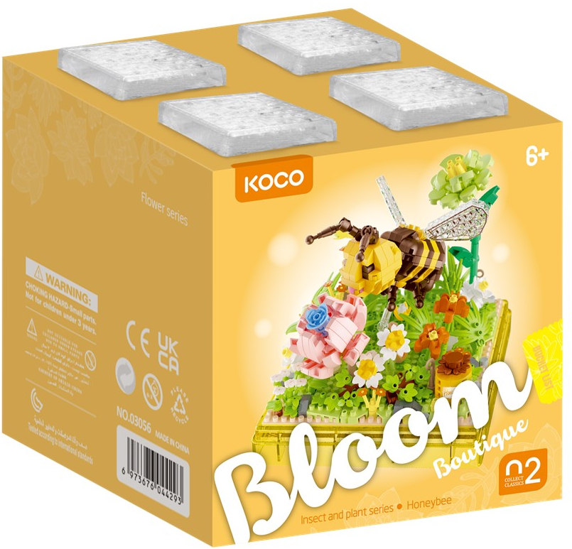Insecto y planta - Abeja 668 piezas - Koco
