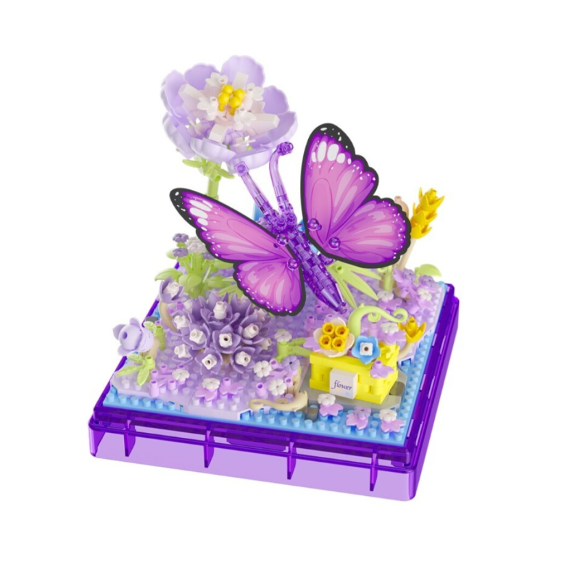Insecto y planta - Butterflye 471 piezas - Koco