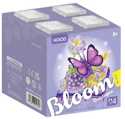 Insecto y planta - Butterflye 471 piezas - Koco