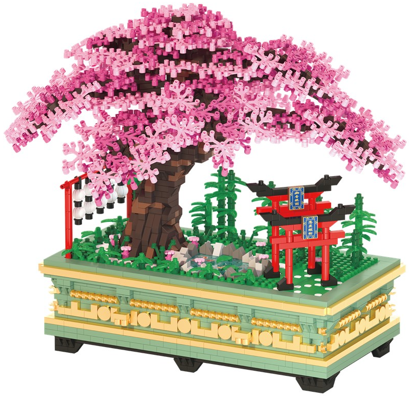 Cherry blossom bonsai 3105 piezas - Koco
