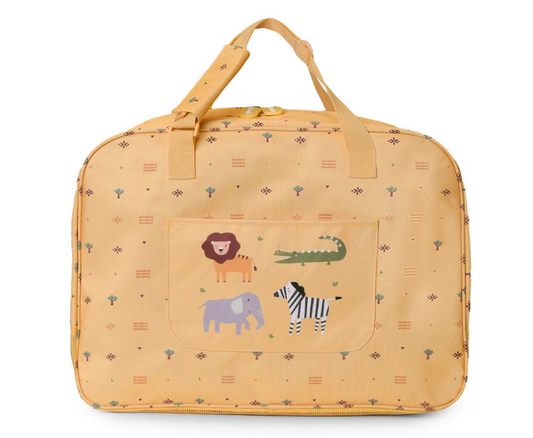 Bolso De Playa Con Rejilla Wild Animal - Monnëka