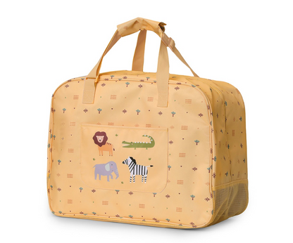 Bolso De Playa Con Rejilla Wild Animal - Monnëka