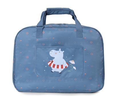 Bolso De Playa Con Rejilla Hippo - Monnëka
