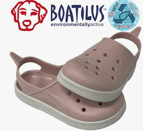 Cloggy Pink White - Boatilus