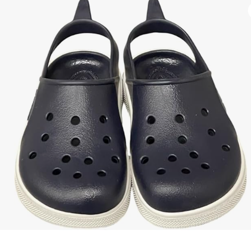 Cloggy Navy White - Boatilus