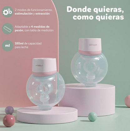 Sacaleches Easy Flow Doble - Miniland
