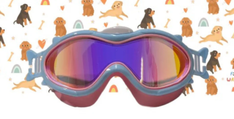 Máscara Infantil Azules con Turbante Perritos (3 - 6 años) - Fun Water