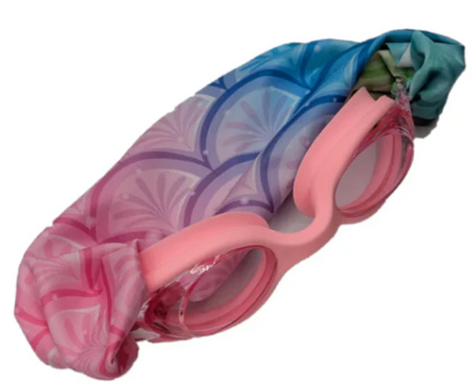 Gafas Infantil Rosas con Turbante Sirena (3 - 12 años) - Fun Water