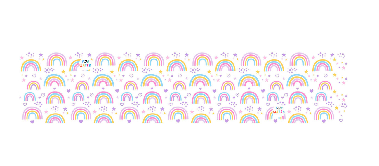 Gafas Infantil Rosas con Turbante Arcoiris (3 - 12 años) - Fun Water