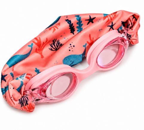 Gafas Infantil Rosas con Turbante Ballena (3 - 12 años) - Fun Water