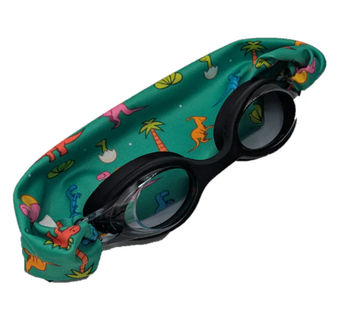Gafas Infantil Negras con Turbante Dinos (3 - 12 años) - Fun Water
