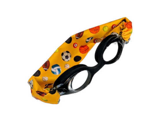 Gafas Infantil Negras con Turbante Deportes (3 - 12 años) - Fun Water
