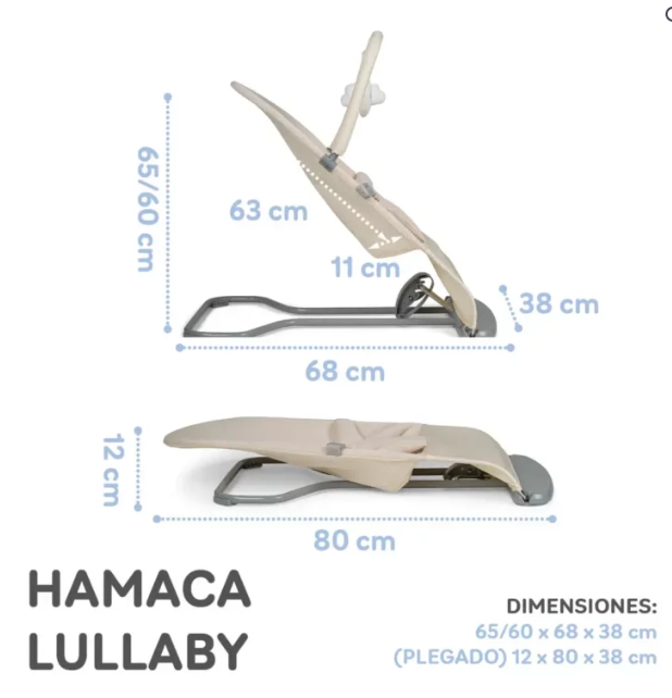 Hamaca Lullaby Verde - MS
