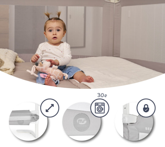 Barrera Cama Tall Plus 150cm - Ms