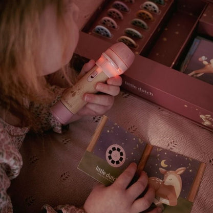 Proyector Linterna Rosa - Little Dutch
