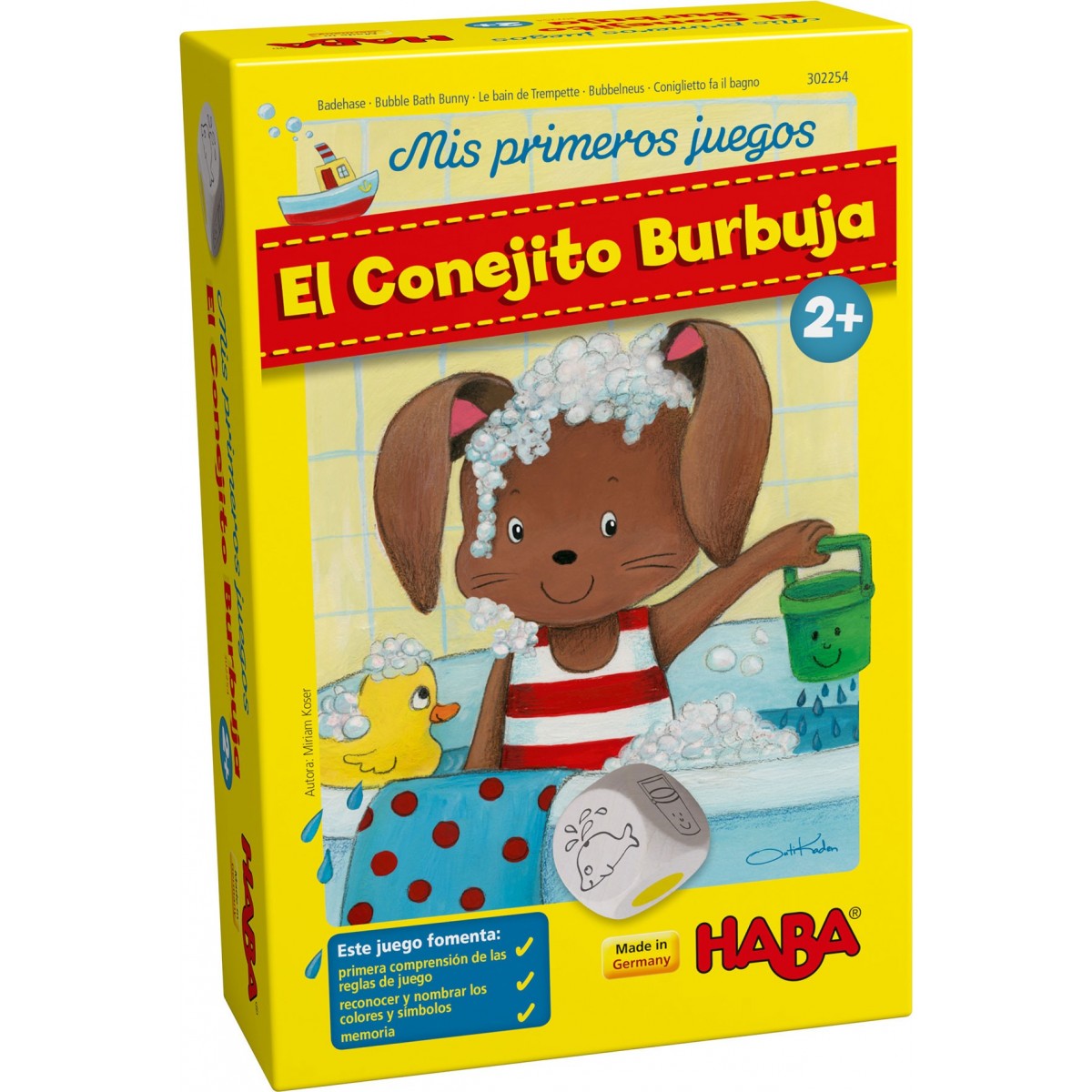 Mis Primeros Juegos El Conejito Burbuja - Haba