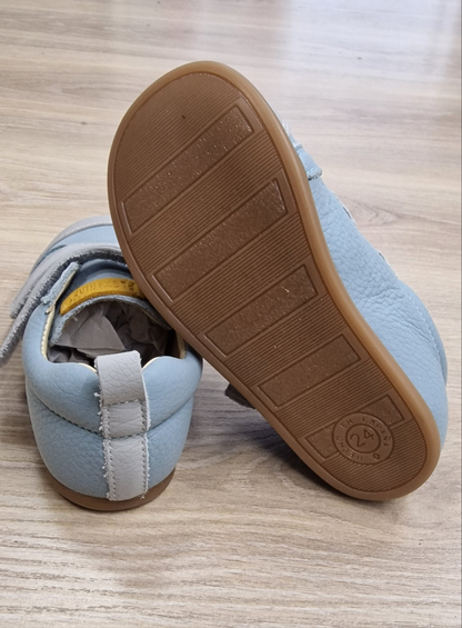Deportiva Stone Gris Piso H Barefoot - Flexi Nens