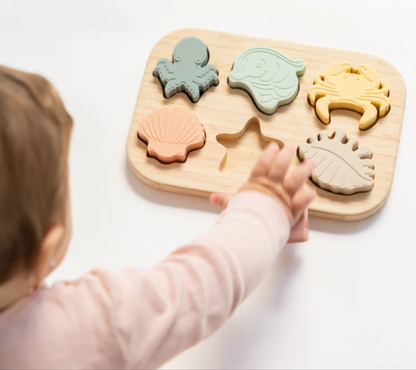 Puzzle Encajable Sea life - Saro