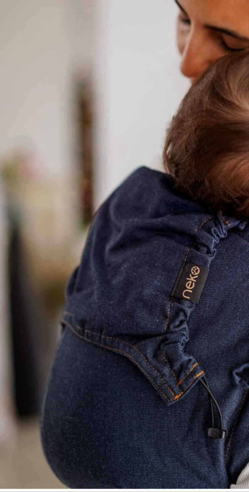 Mochila Porteo Smart Baby Jeanius Vaquera - Neko