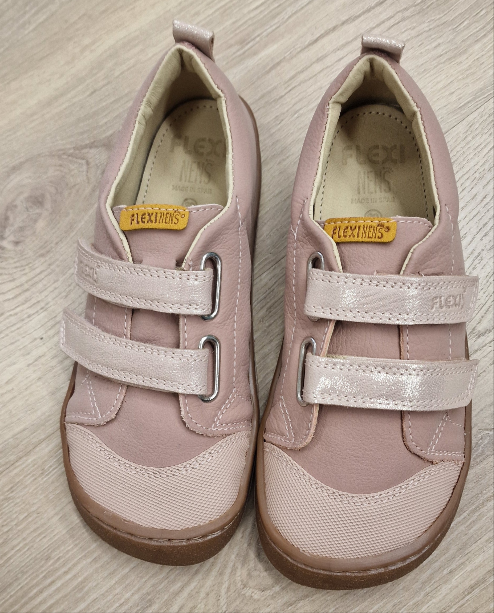 Deportiva Rosa y Brilli Piso R Barefoot - Flexi Nens