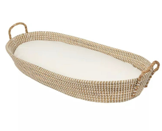 Cesto Cambiador de Mimbre + Colchón - Bimbidreams