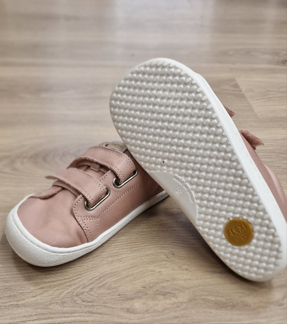 Deportiva Rosa Antique 30 Piso R Barefoot - Flexi Nens