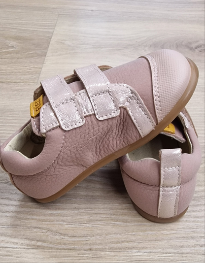 Deportiva Nude Rosa y Brilli 22 Piso H Barefoot - Flexi Nens