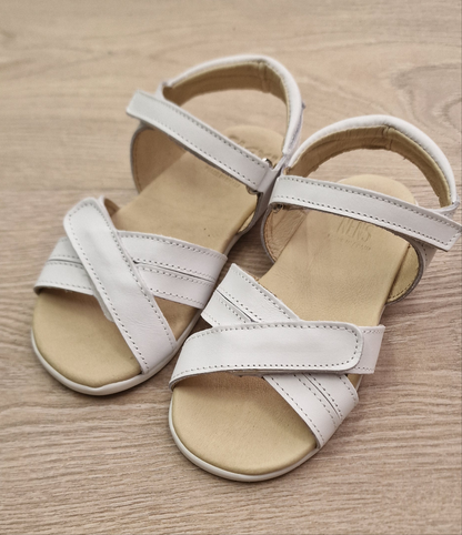 Sandalia Salvaje Blanco Piso H Barefoot - Flexi Nens