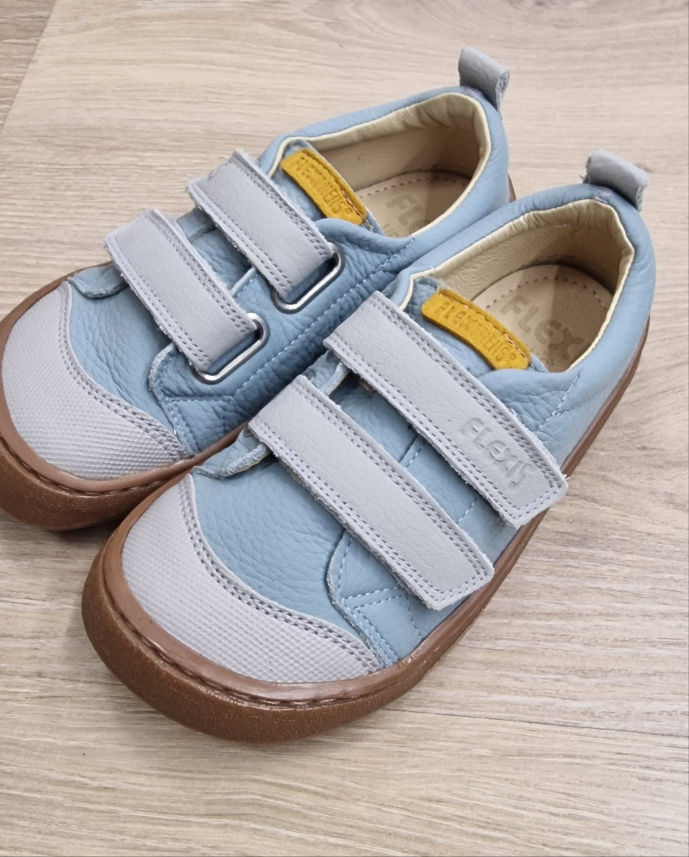 Deportiva Stone Gris Piso R Barefoot - Flexi Nens
