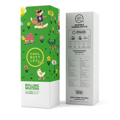 Botella Kids 500ml Rolling Skaters - Cool Bottles