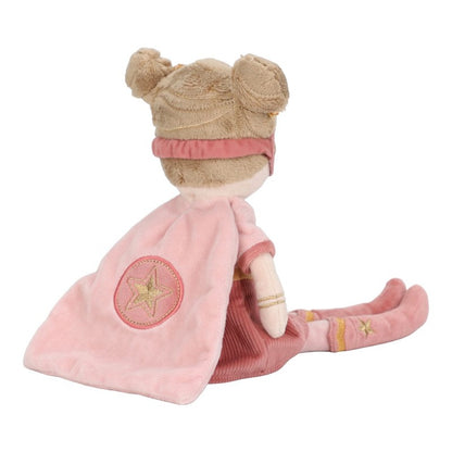 Rosa Superheroína Muñeca Blandita - Little Dutch