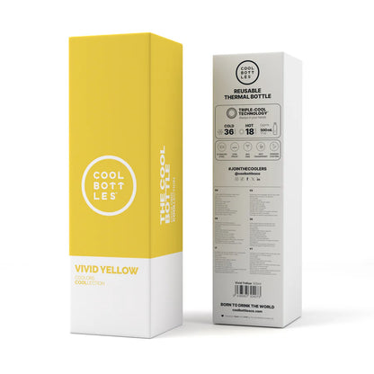Botella 500ml Vivid Yellow - Cool Bottles