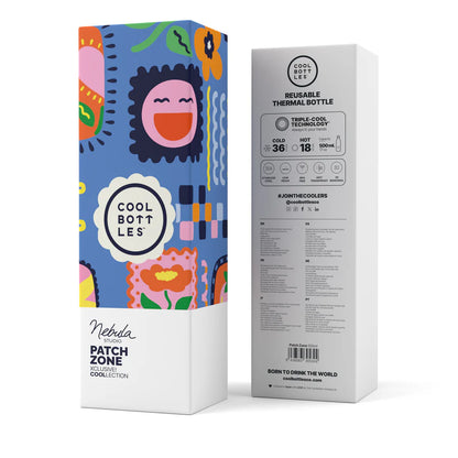 Botella 500mlPatch Zone Nebula - Cool Bottles